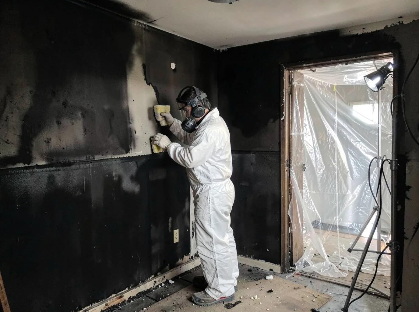 Fire Damage Restoration company in Rowe, VA